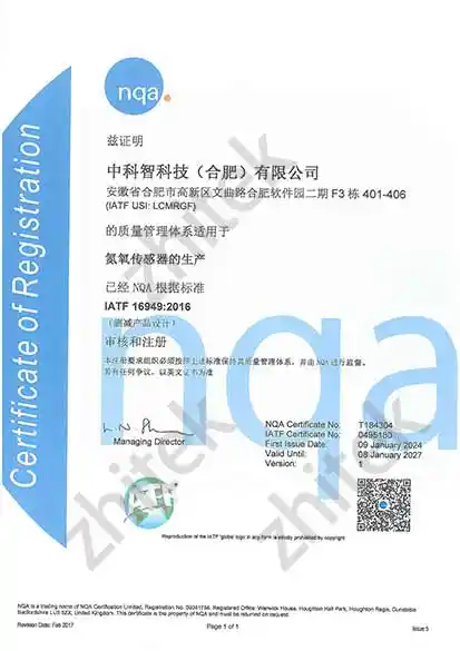 中科智科技已通过IATF 16949认证 - 图片 1